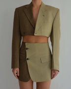DUO Blaset - Beige on Brown (XS/S)