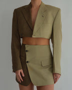 DUO Blaset - Beige on Brown (XS/S)