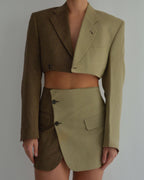 DUO Blaset - Beige on Brown (XS/S)
