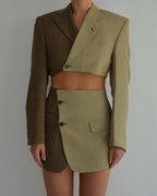 DUO Blaset - Beige on Brown (XS/S)