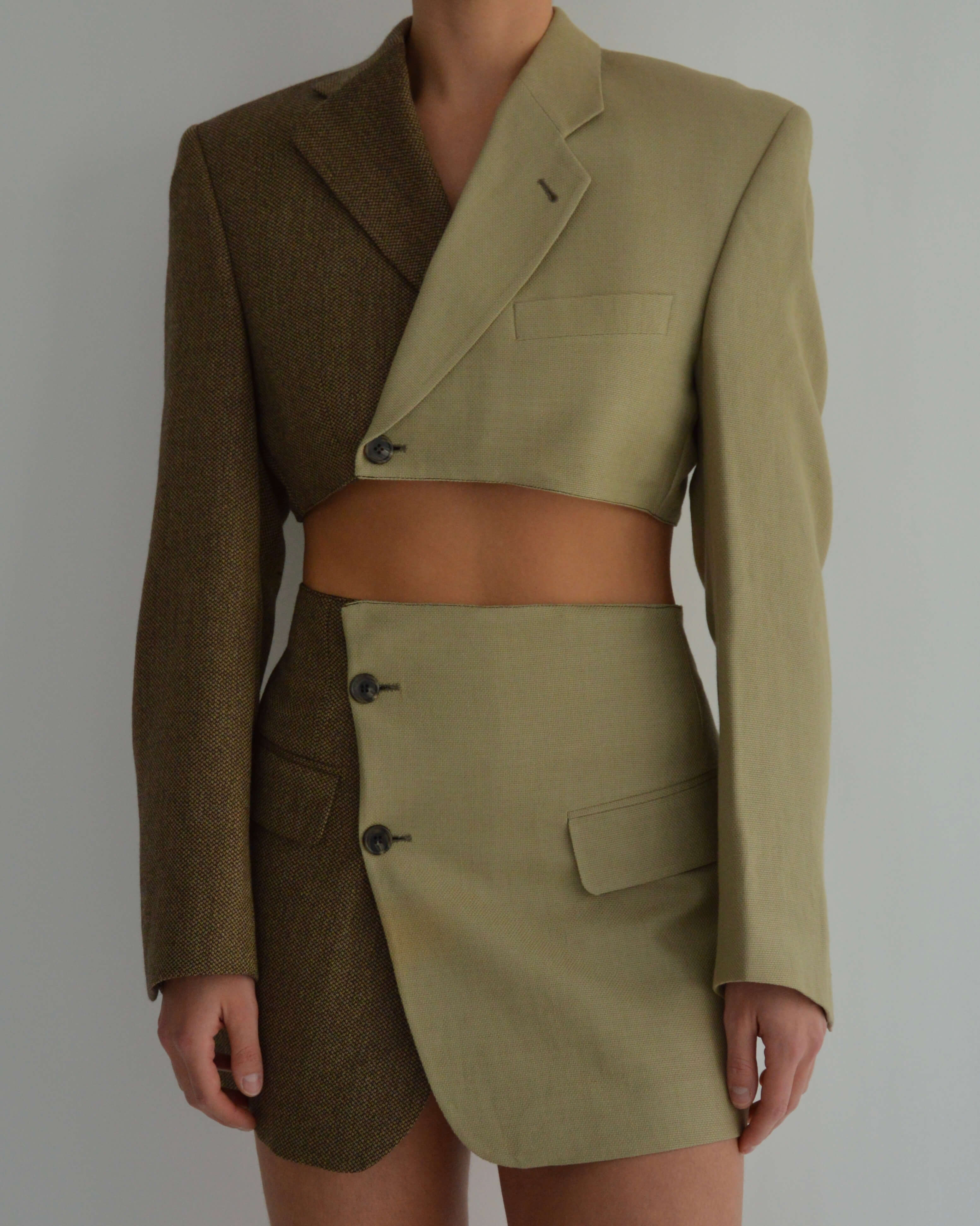 DUO Blaset - Beige on Brown (XS/S)