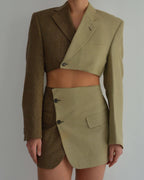 DUO Blaset - Beige on Brown (XS/S)