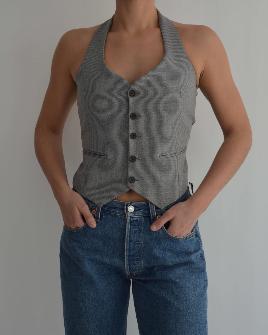 Waistcoat - Denim Lookalike (XS/L)