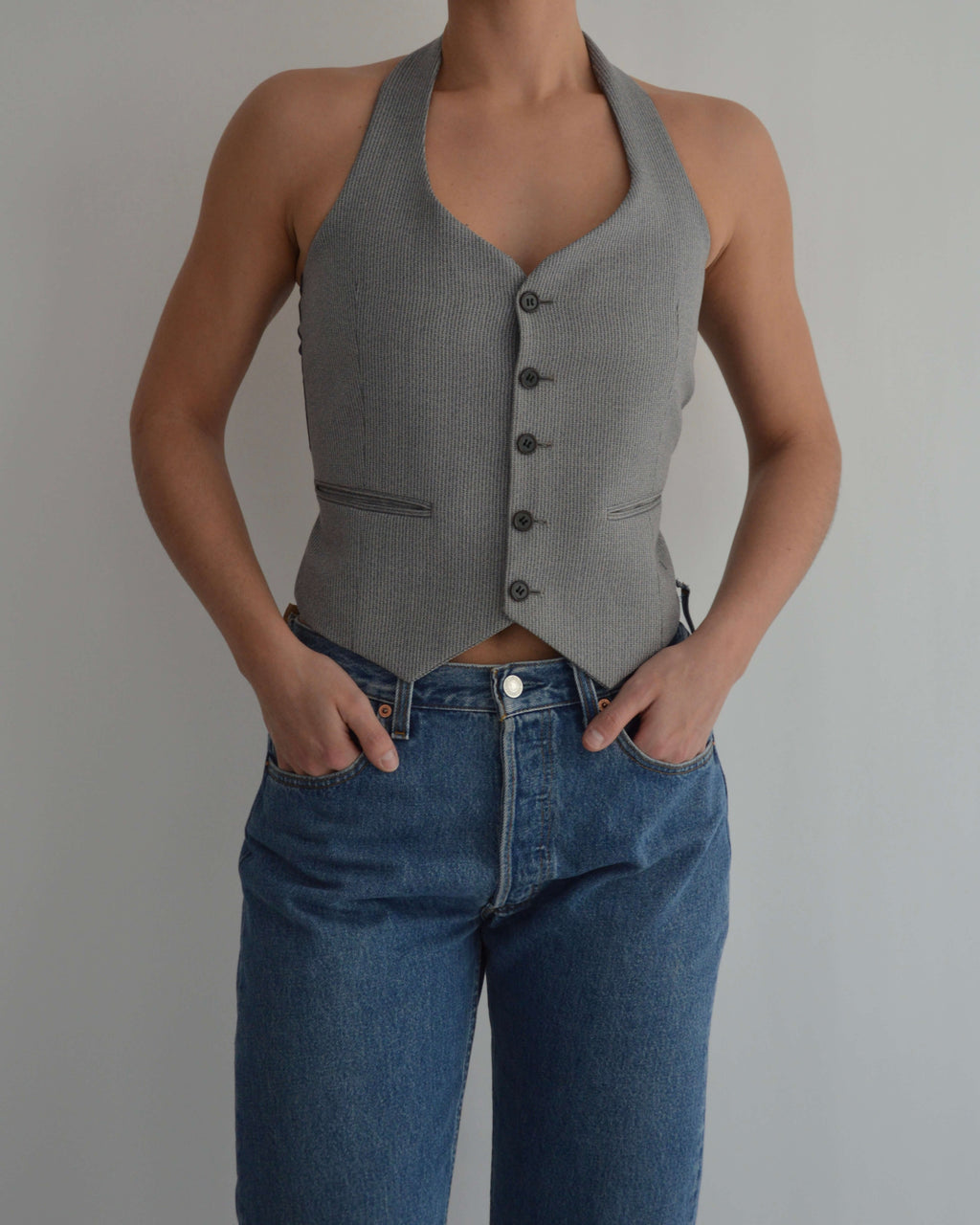Waistcoat - Denim Lookalike (XS/L)