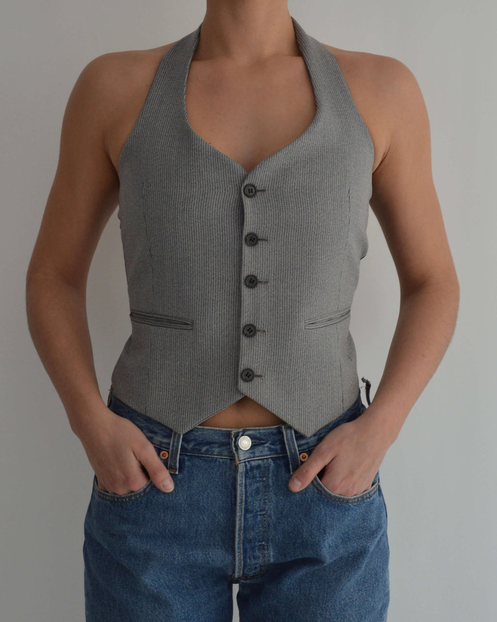 Waistcoat - Denim Lookalike (XS/L)