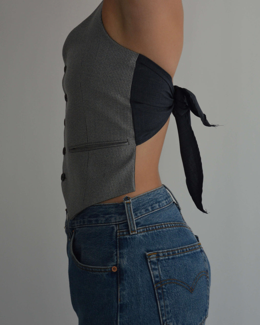 Waistcoat - Denim Lookalike (XS/L)