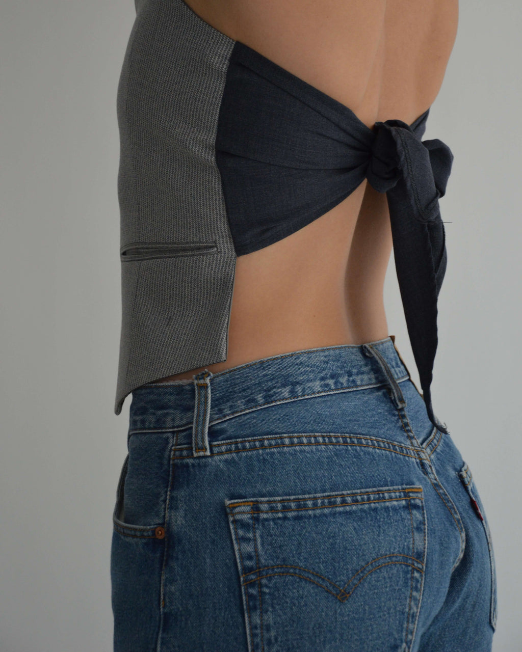 Waistcoat - Denim Lookalike (XS/L)