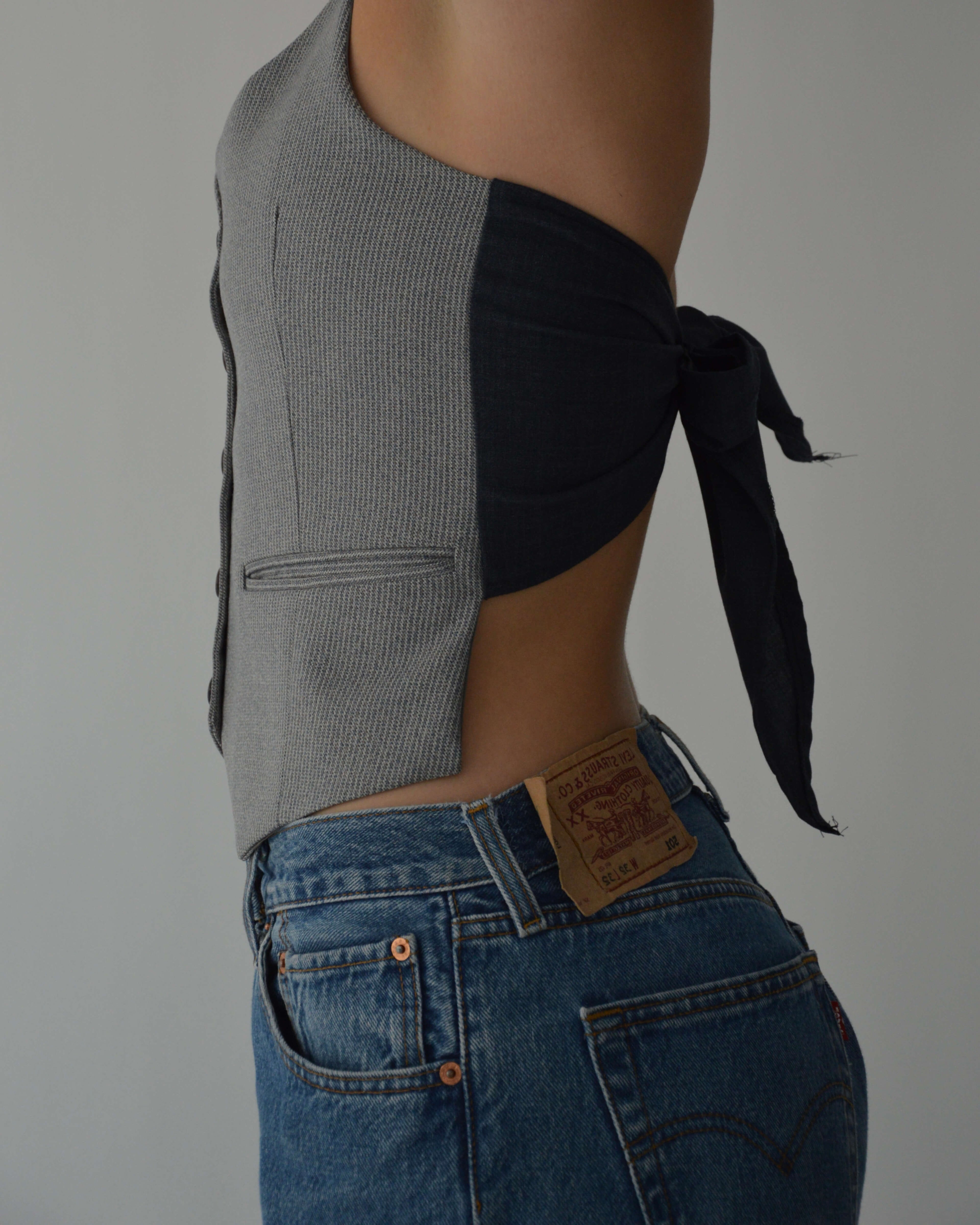 Waistcoat - Denim Lookalike (XS/L)