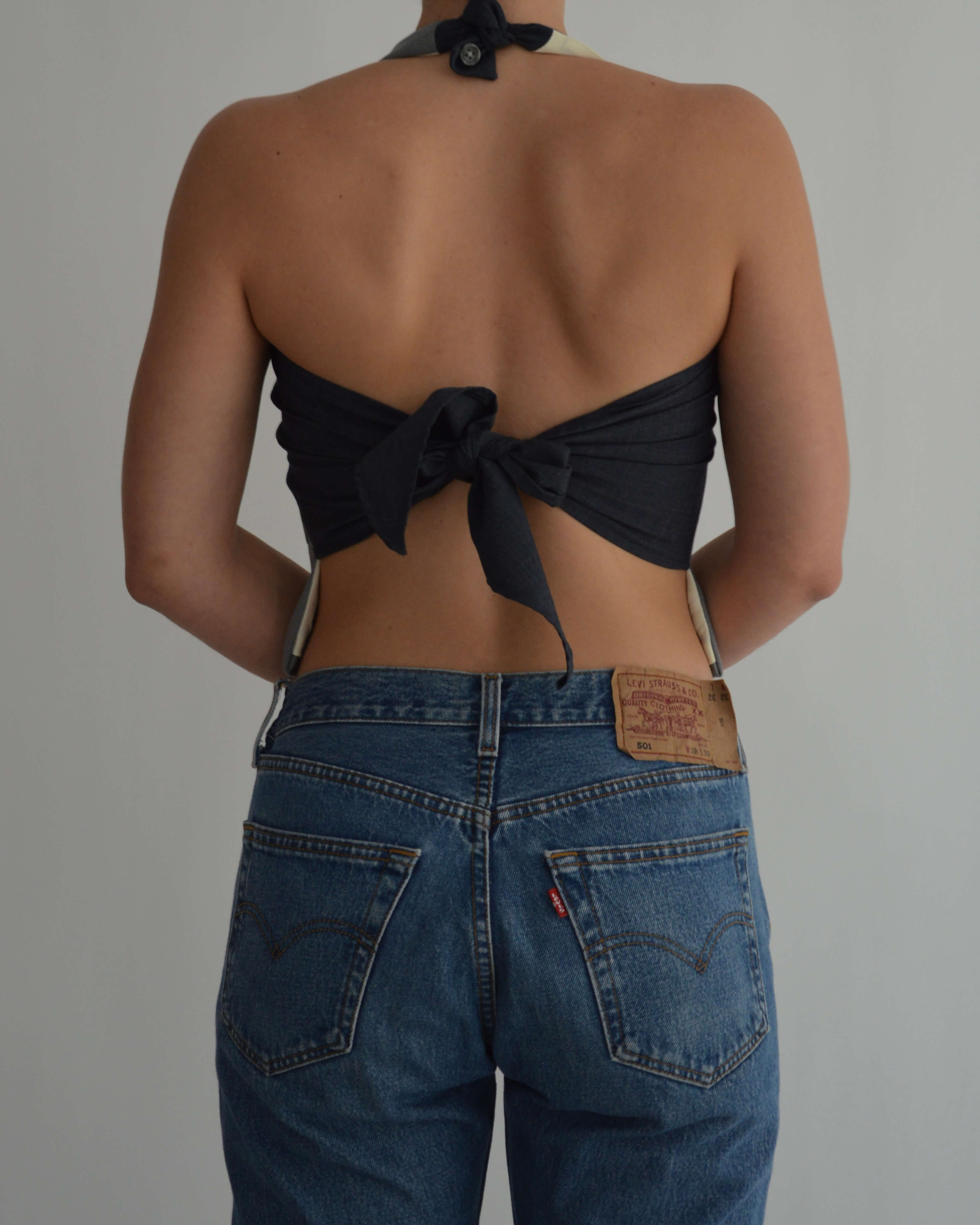 Waistcoat - Light Denim Contrast (XS/L)