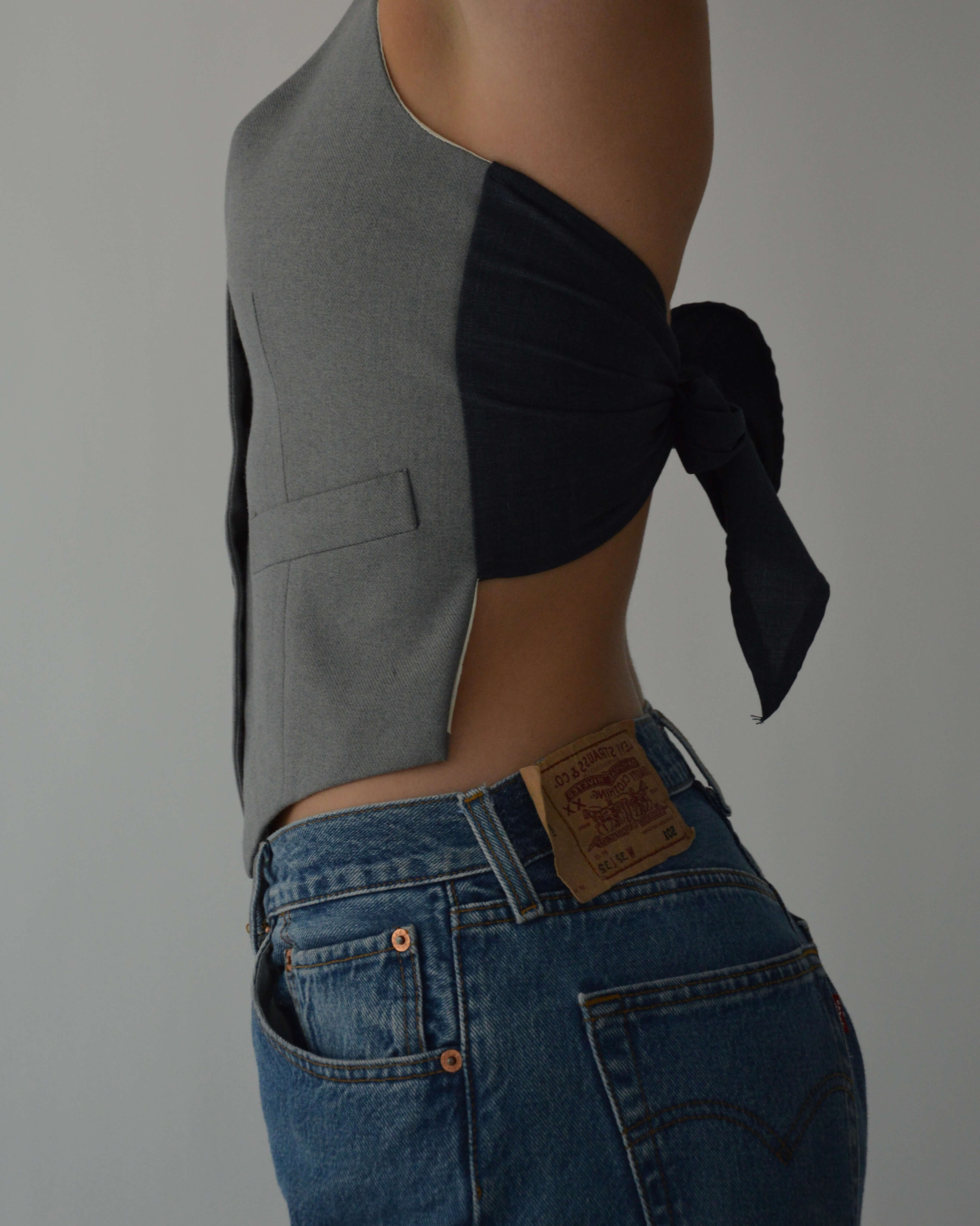 Waistcoat - Light Denim Contrast (XS/L)