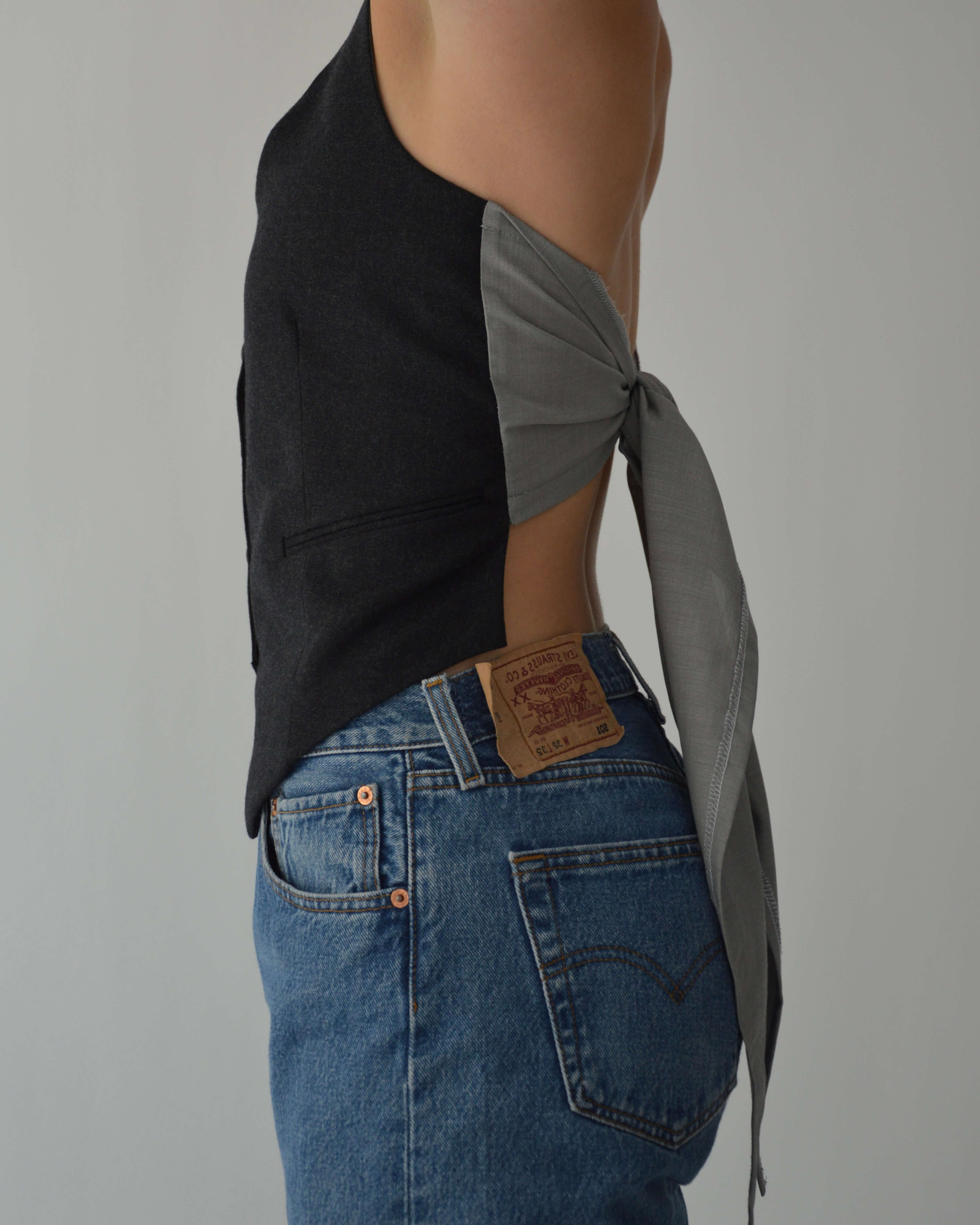 Waistcoat - Gray Two Tones (S/XL)