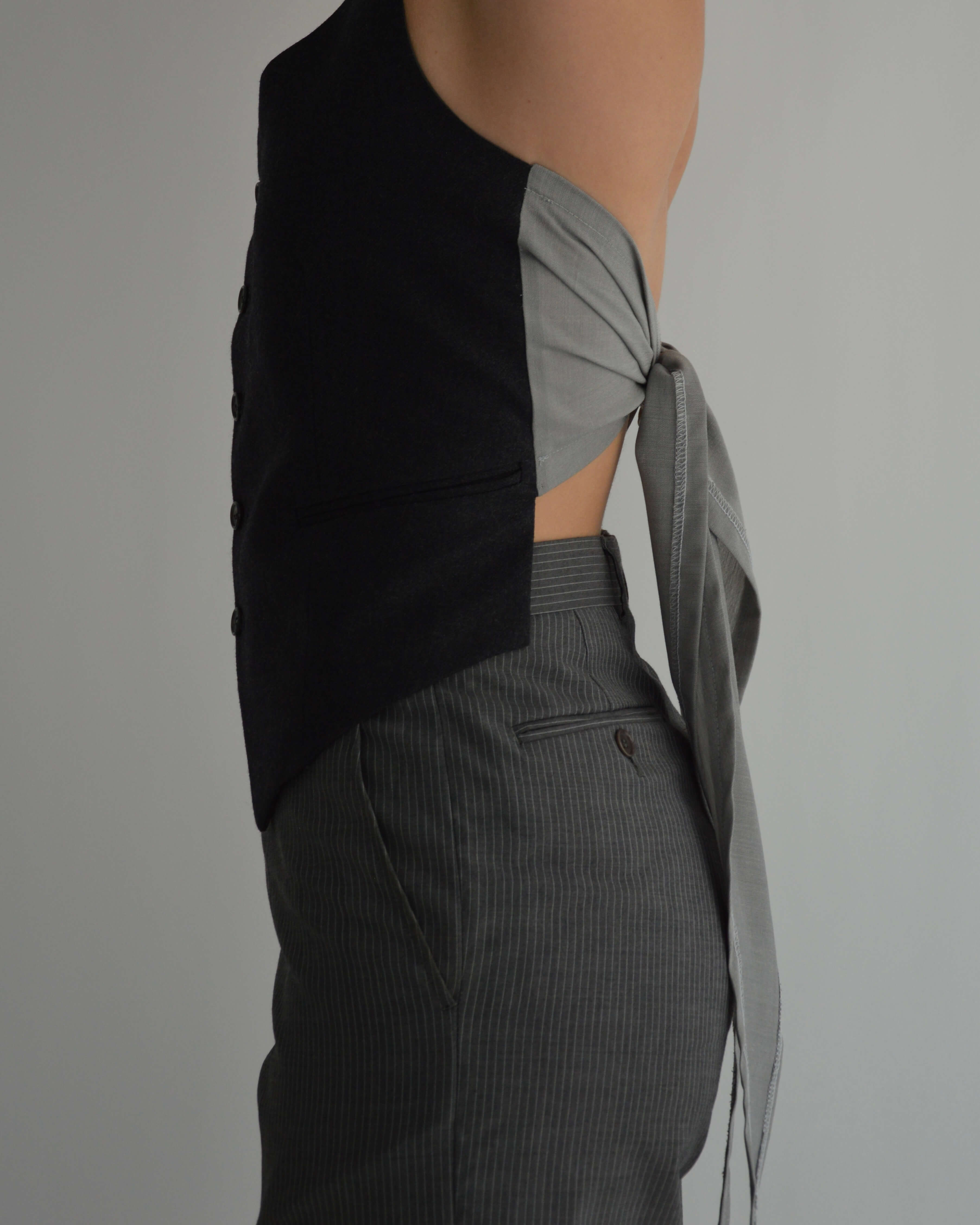 Waistcoat - Gray Two Tones (S/XL)