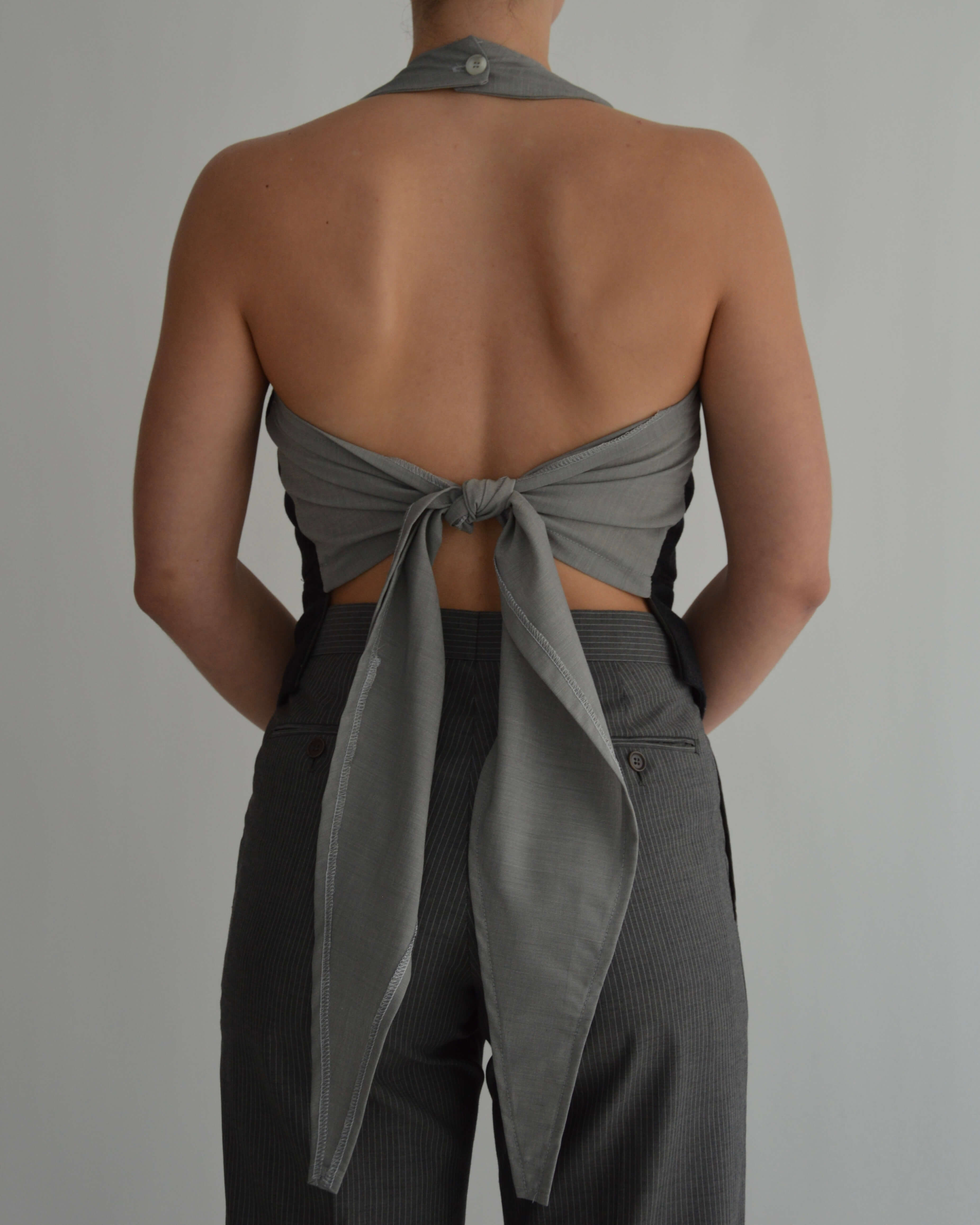 Waistcoat - Gray Two Tones (S/XL)