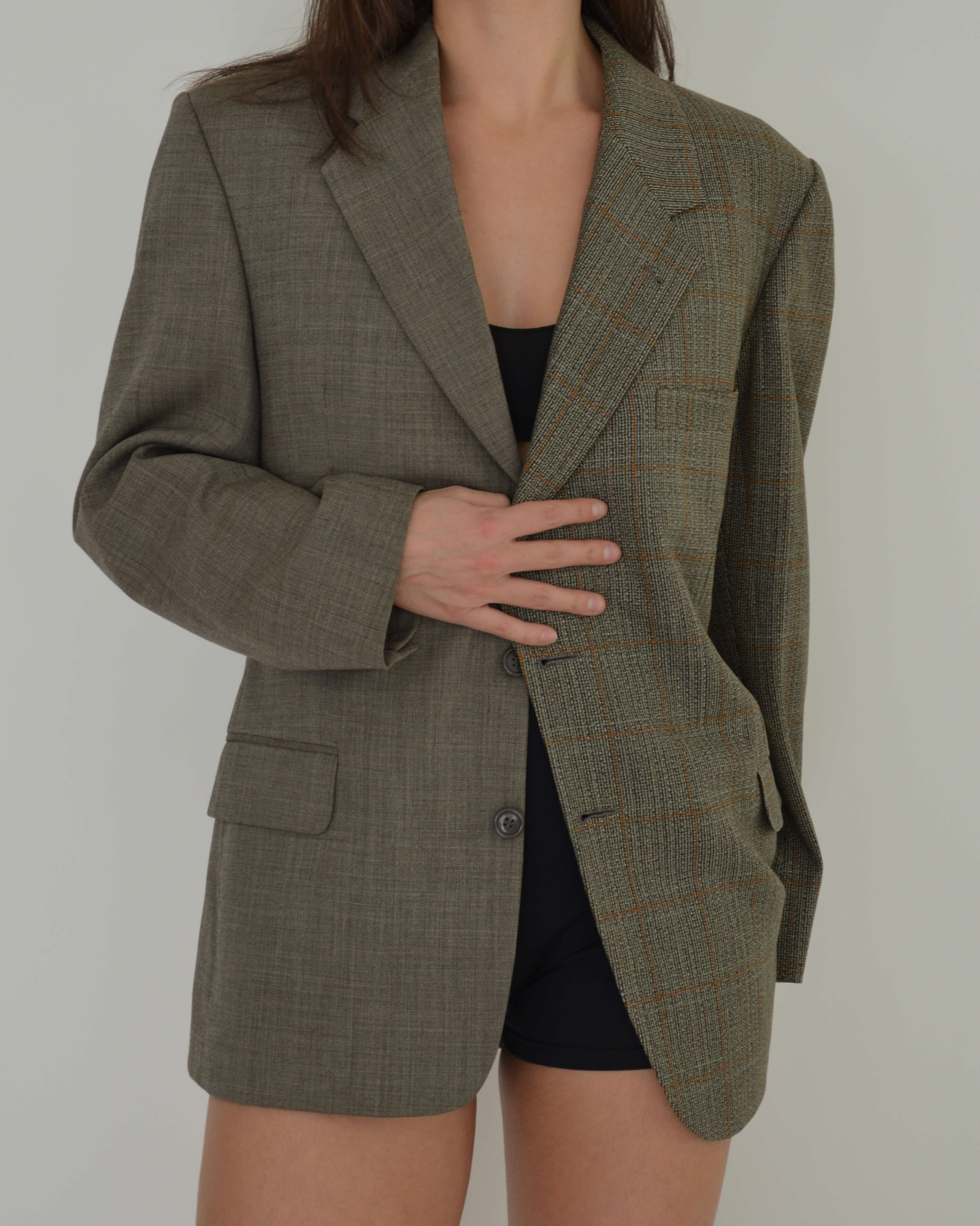 DUO Blazer - Beige Shades (S/L)