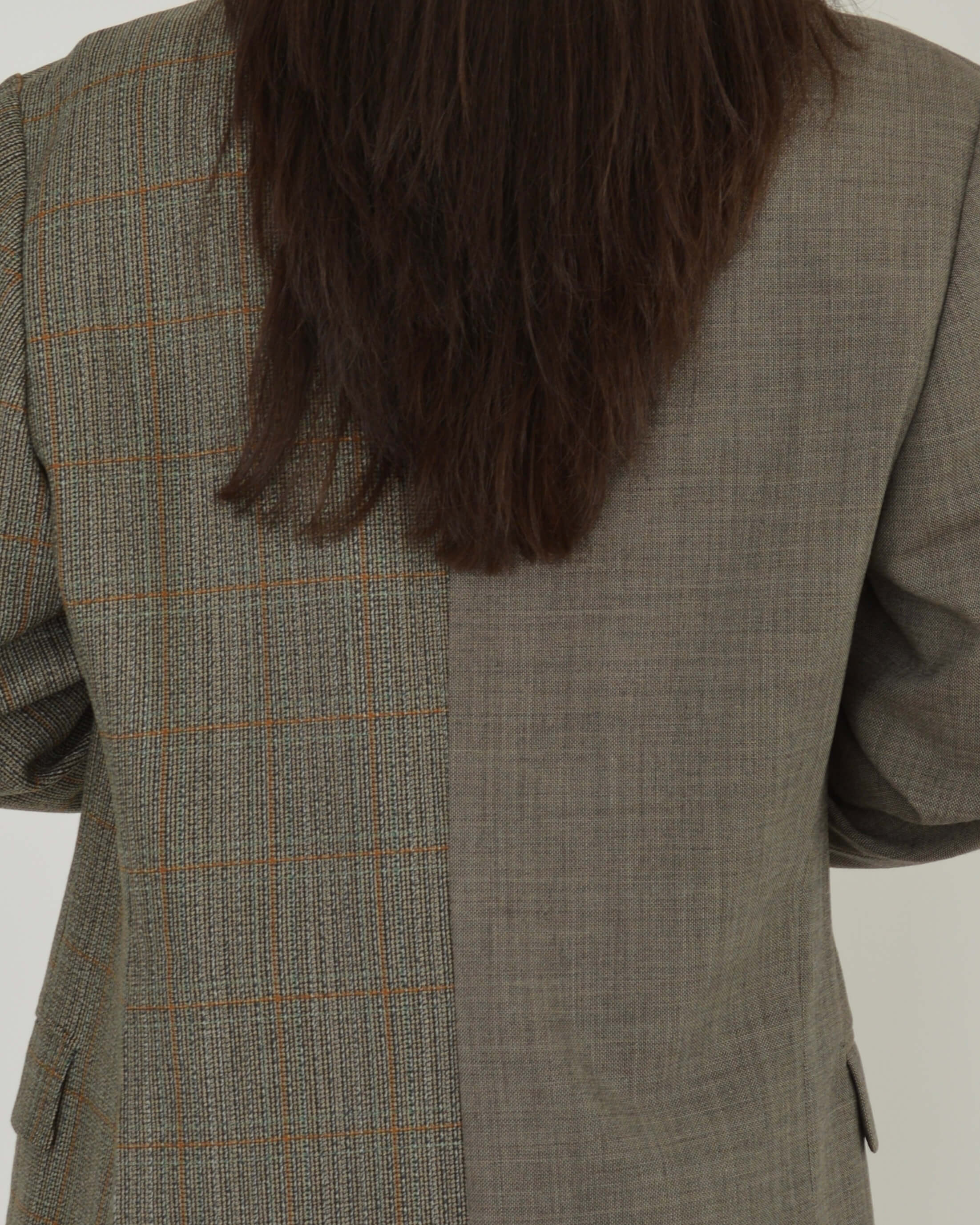 DUO Blazer - Beige Shades (S/L)