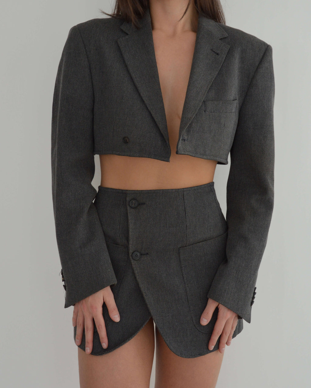 Blaset - Textura gris (XS/S)