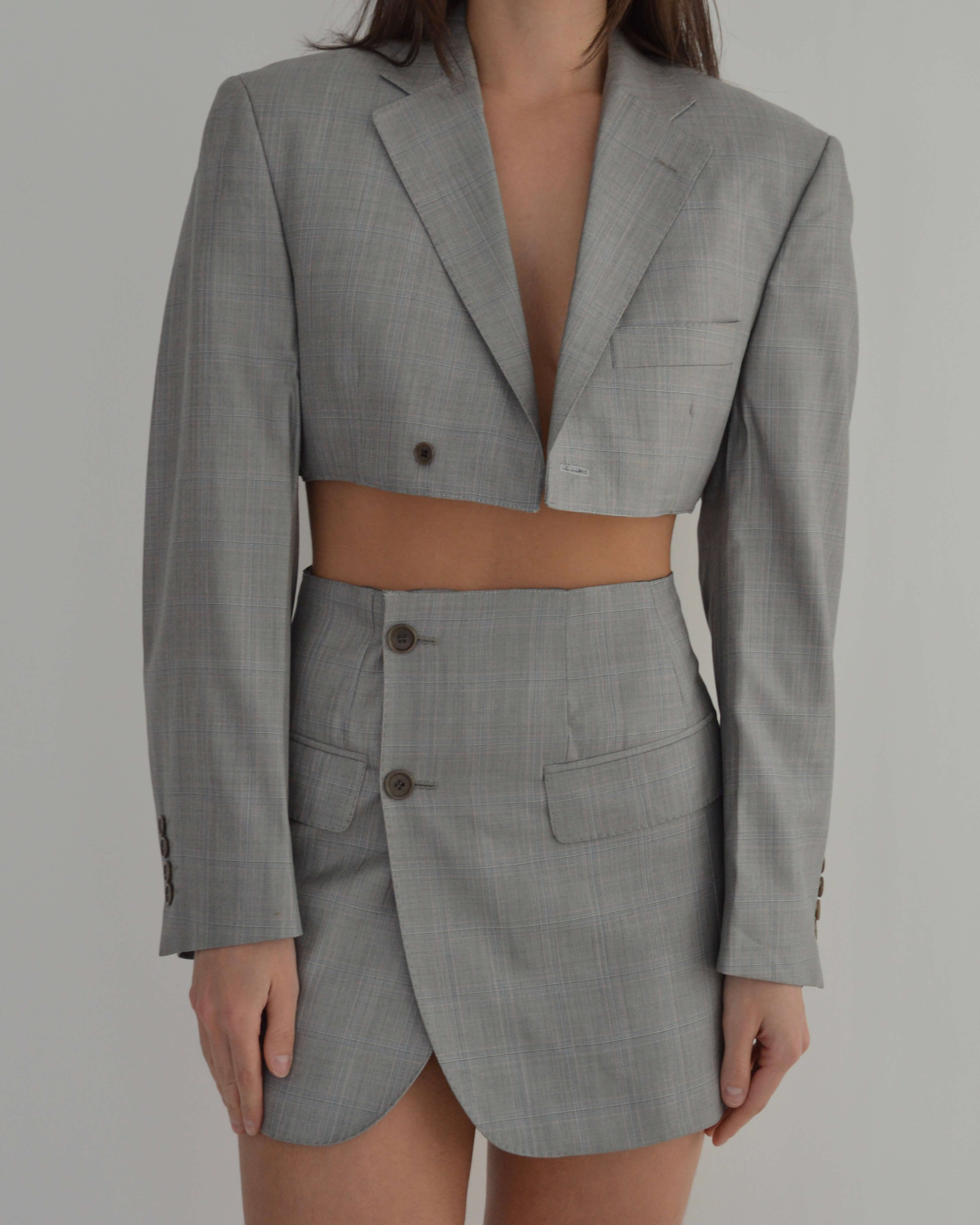 Blaset - Gris clair soyeux (S/M)