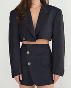 Blaset - Navy Oxford Buttons (M/L)