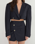 Blaset - Navy Oxford Buttons (M/L)