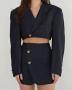 Blaset - Navy Oxford Buttons (M/L)
