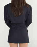 Blaset - Navy Oxford Buttons (M/L)