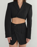 Blaset - 90s Black Color Lines (XS/S)