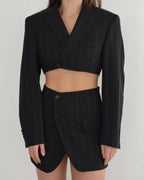 Blaset - 90s Black Color Lines (XS/S)
