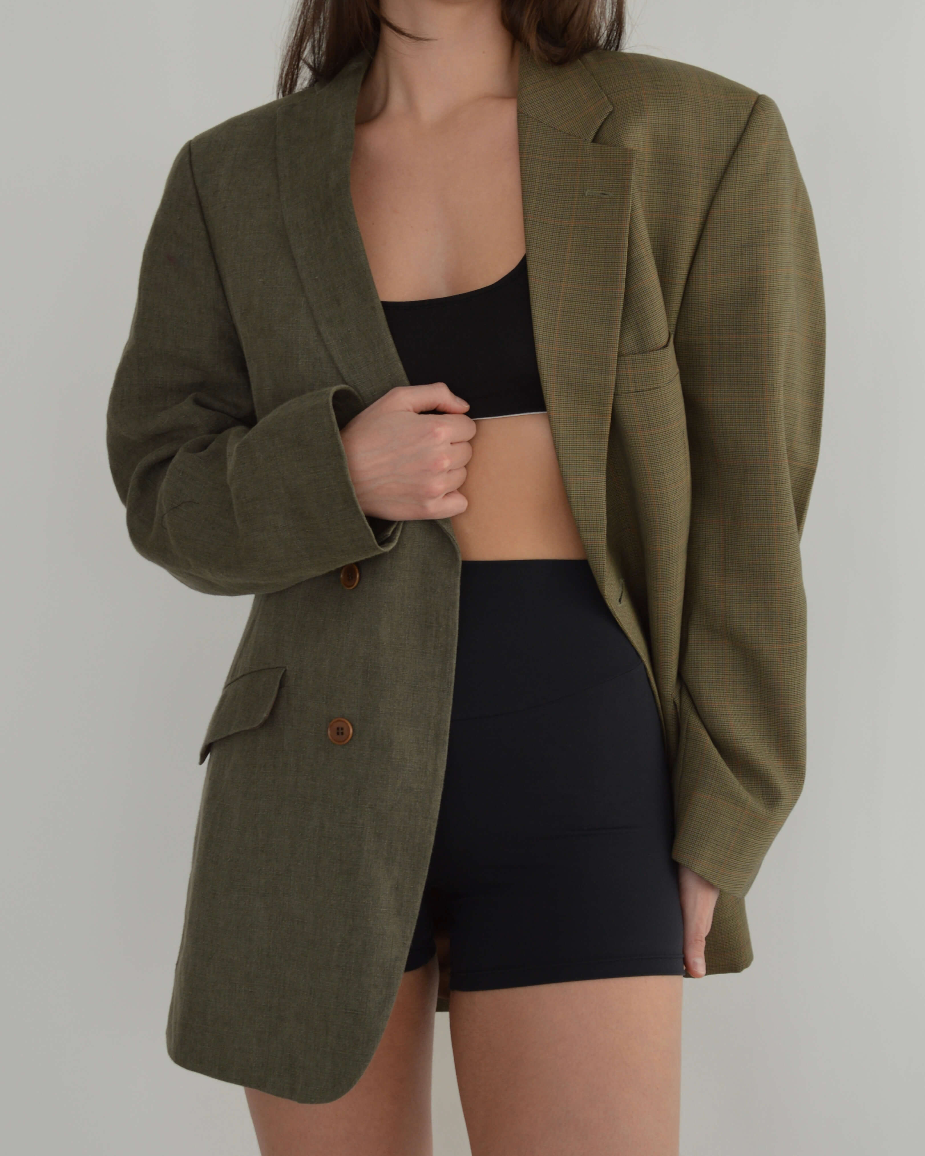DUO Blazer - Green Two Tones (M/XL)
