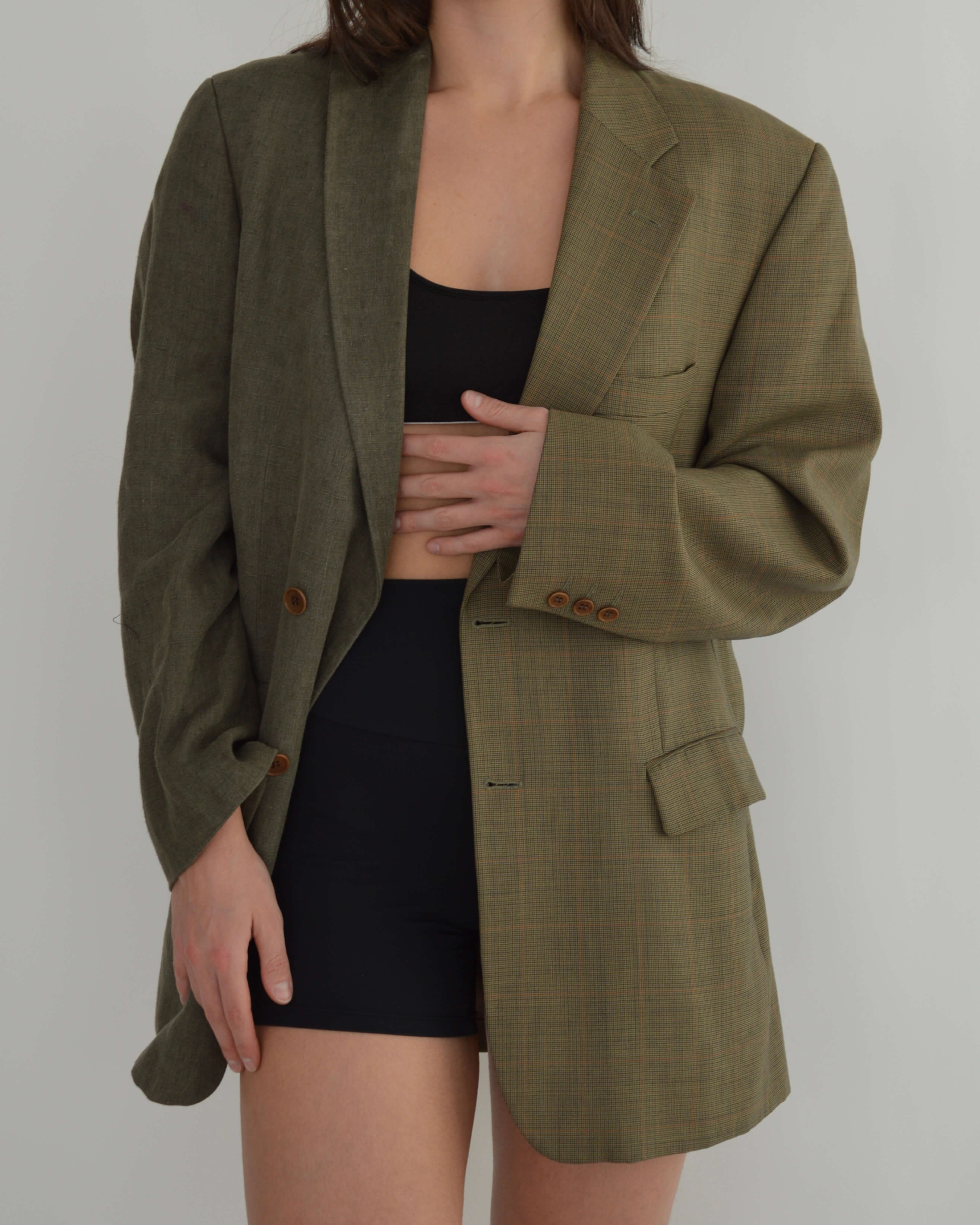 DUO Blazer - Green Two Tones (M/XL)