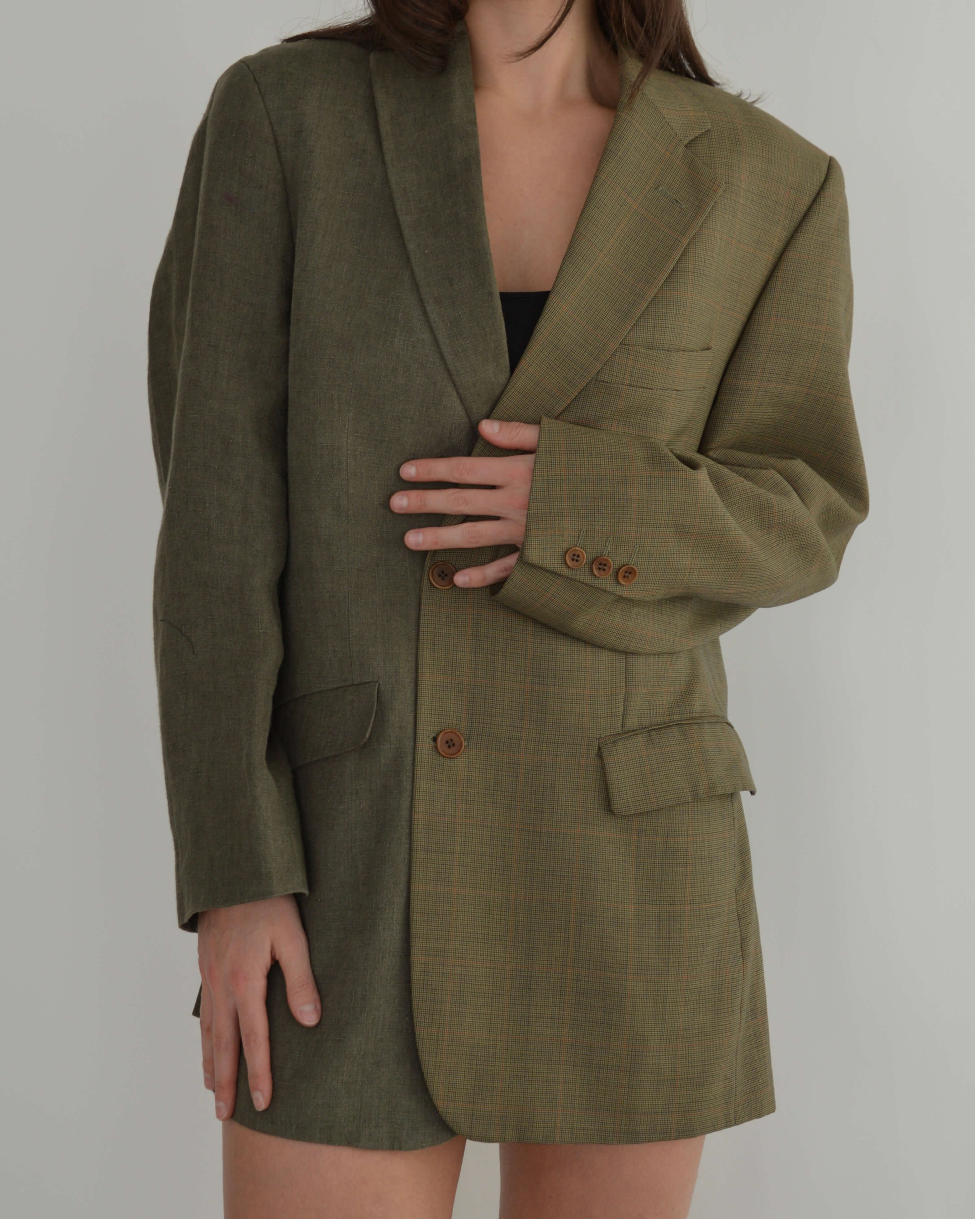 DUO Blazer - Green Two Tones (M/XL)