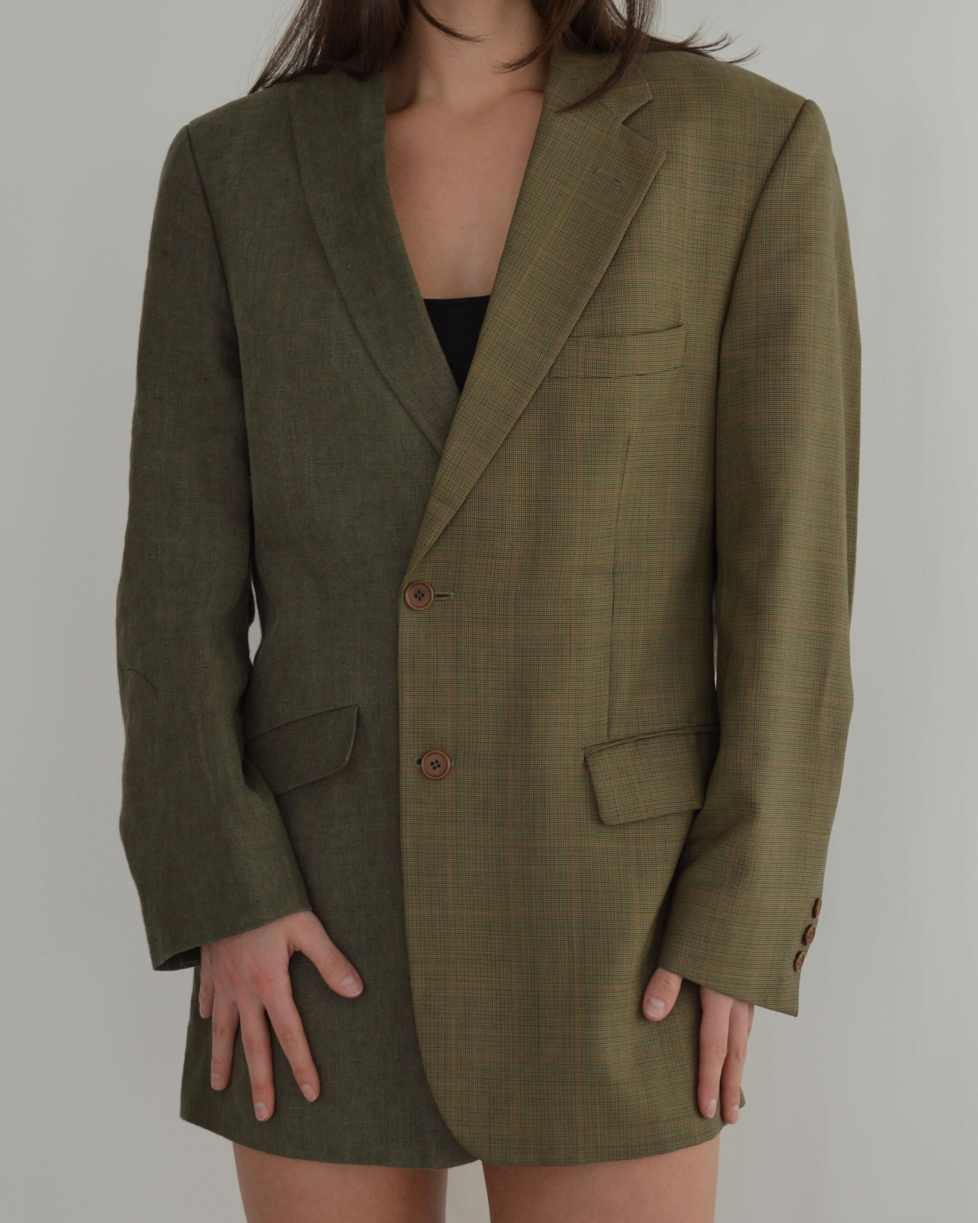 DUO Blazer - Green Two Tones (M/XL)