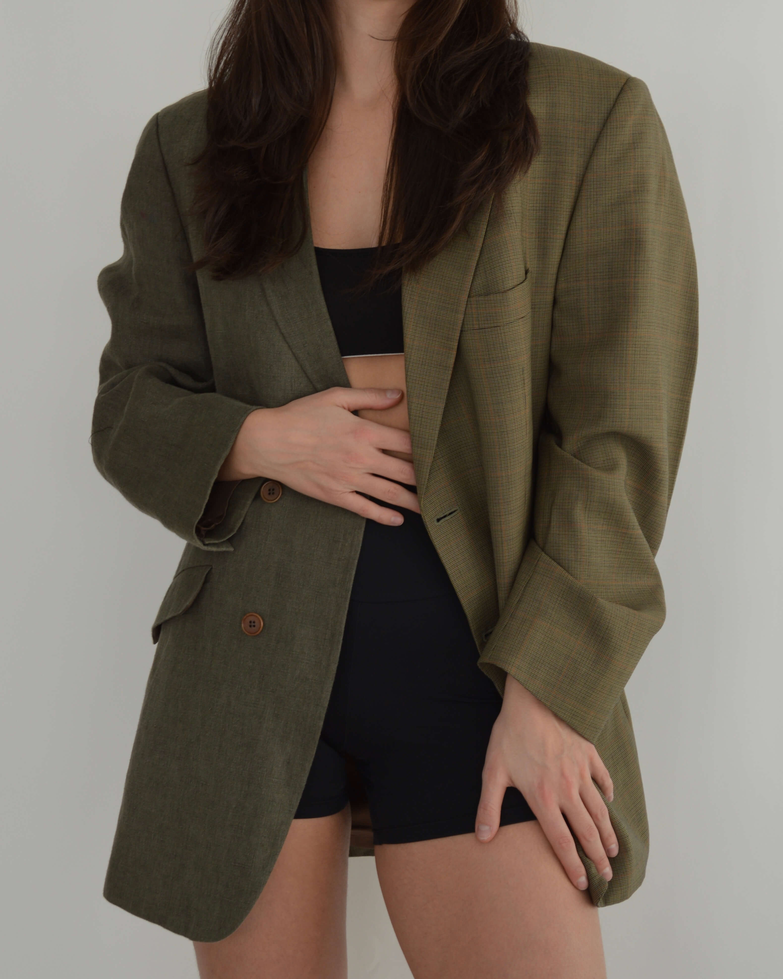 DUO Blazer - Green Two Tones (M/XL)