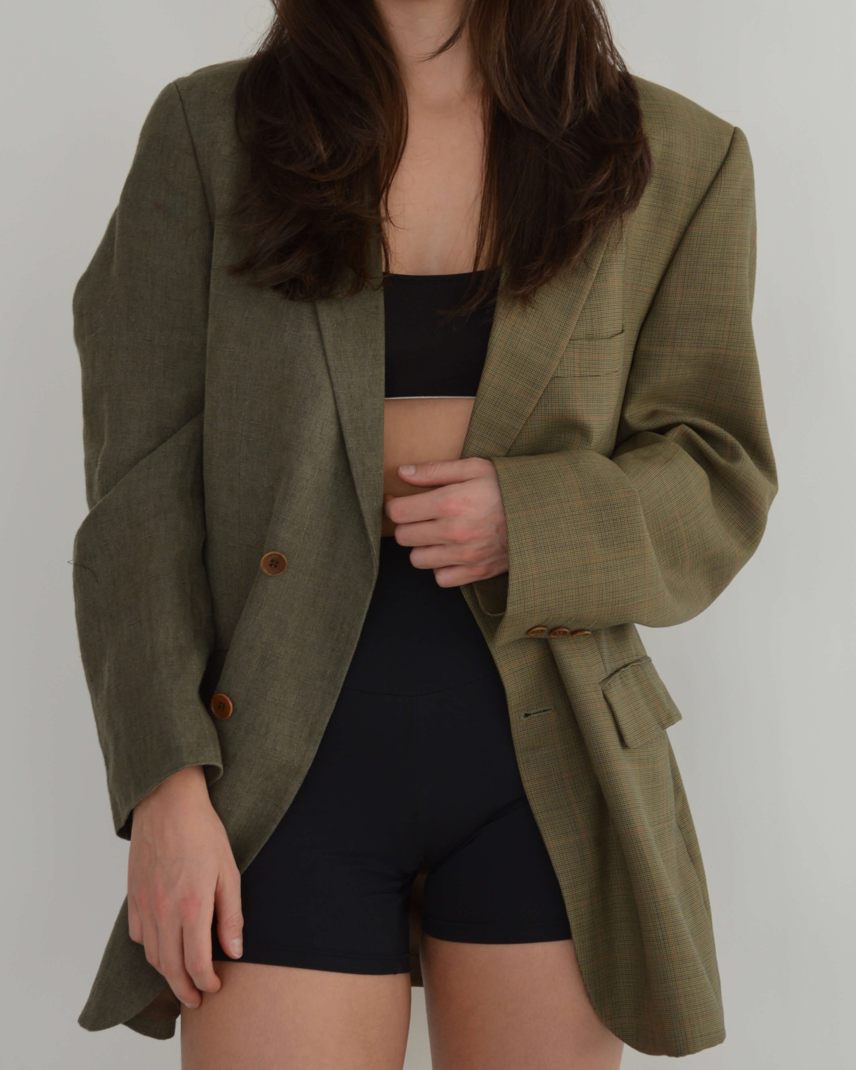 DUO Blazer - Green Two Tones (M/XL)