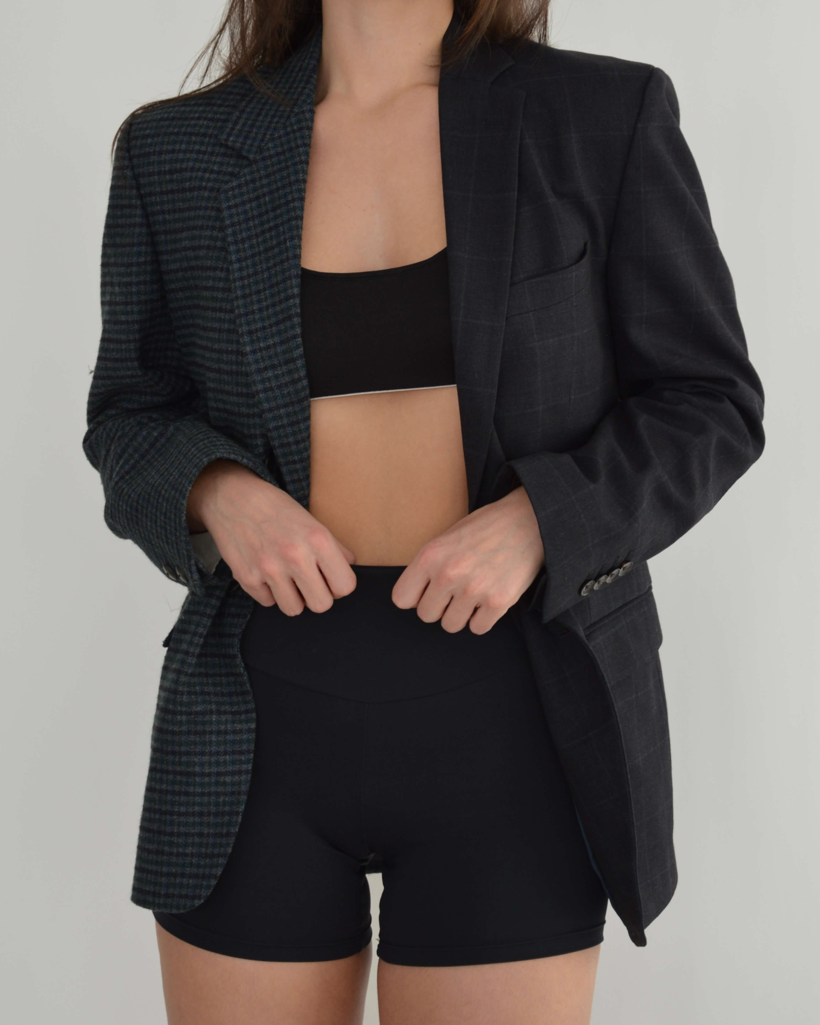 Blazer DUO - Deux Bleus Carrés (XS/M)