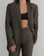 Traje vegano - Marrón brillante (talla S/M)