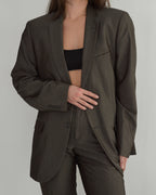 Traje vegano - Marrón brillante (talla S/M)