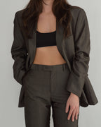 Traje vegano - Marrón brillante (talla S/M)