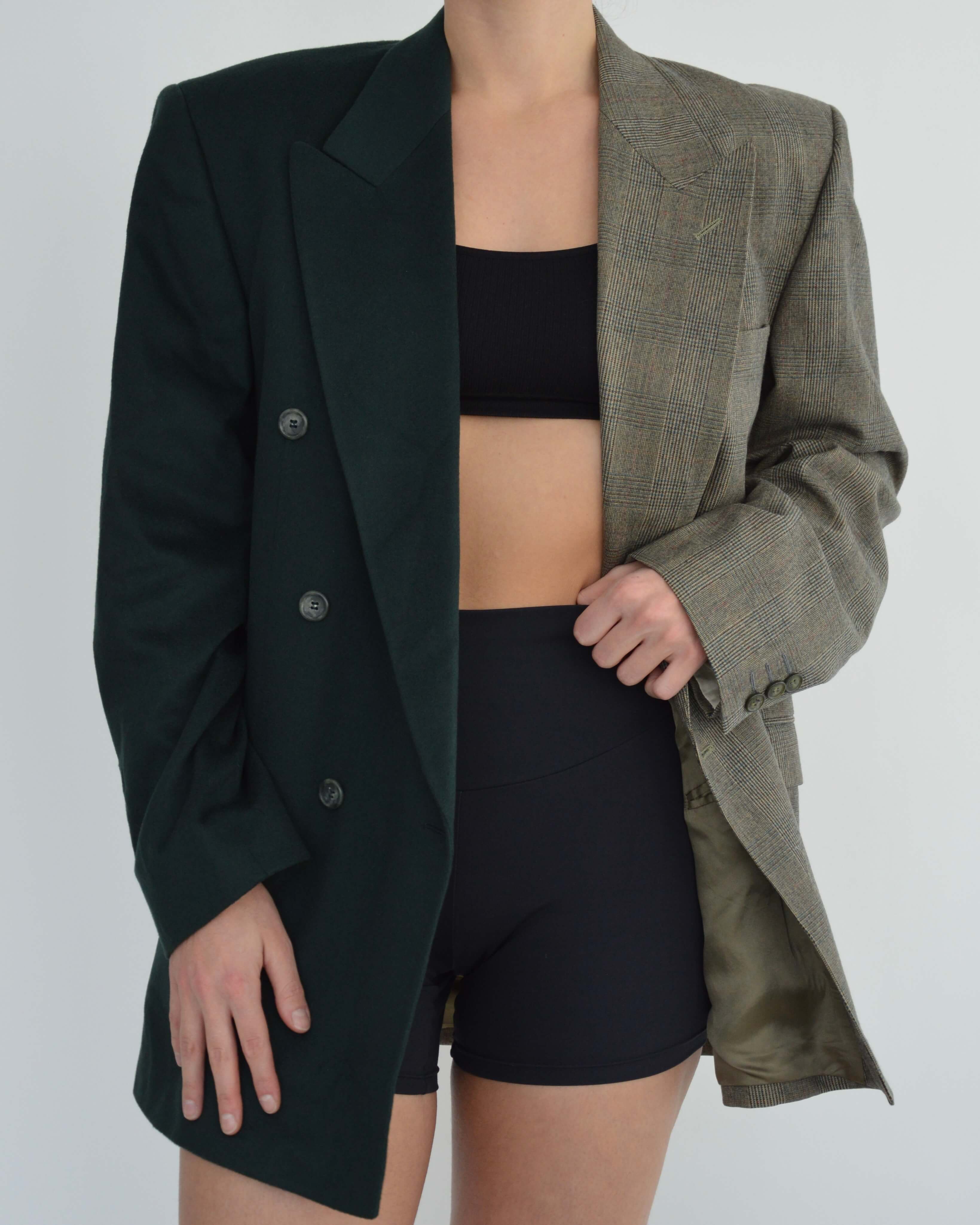 DUO Blazer - Double Breasted Cashmere Green (M/XL)