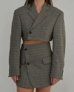 Blaset - Plaided Greenish Yellow Lines (S/M)