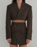 Blaset - Brown Blue Lines (S/M)