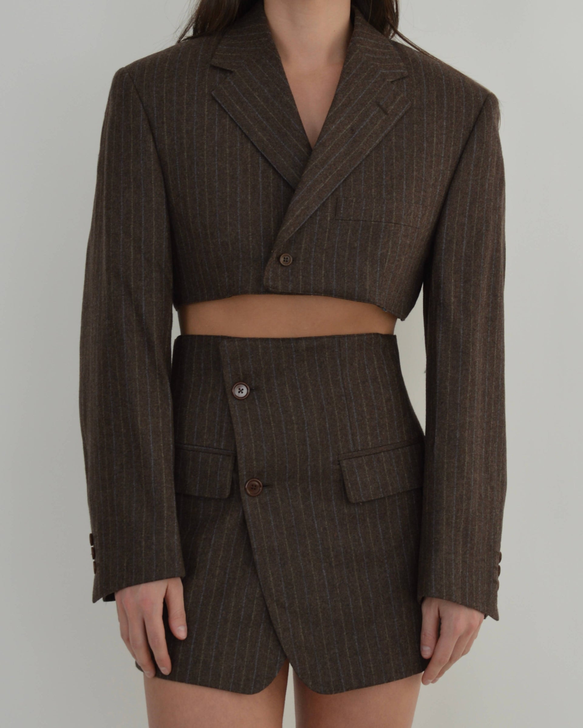 Blaset - Brown Blue Lines (S/M)