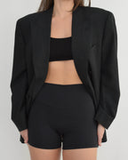 Jacket - Double Breasted YSL Black (M/XL)