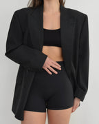 Jacket - Double Breasted YSL Black (M/XL)