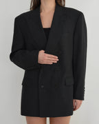 Jacket - Double Breasted YSL Black (M/XL)