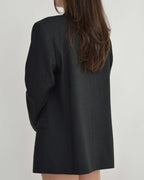 Jacket - Double Breasted YSL Black (M/XL)