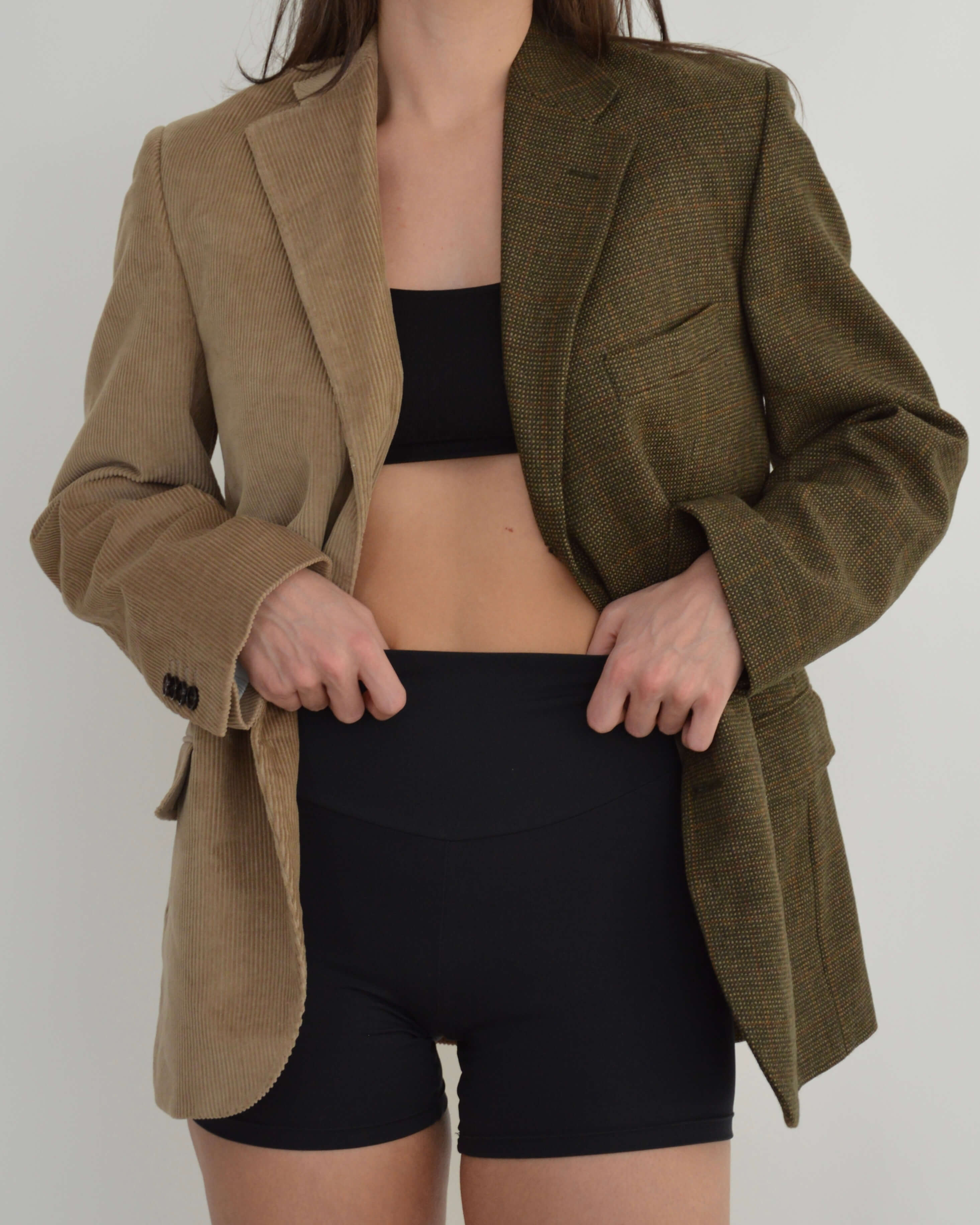 DUO Blazer - Green & Velveteen (S/L)
