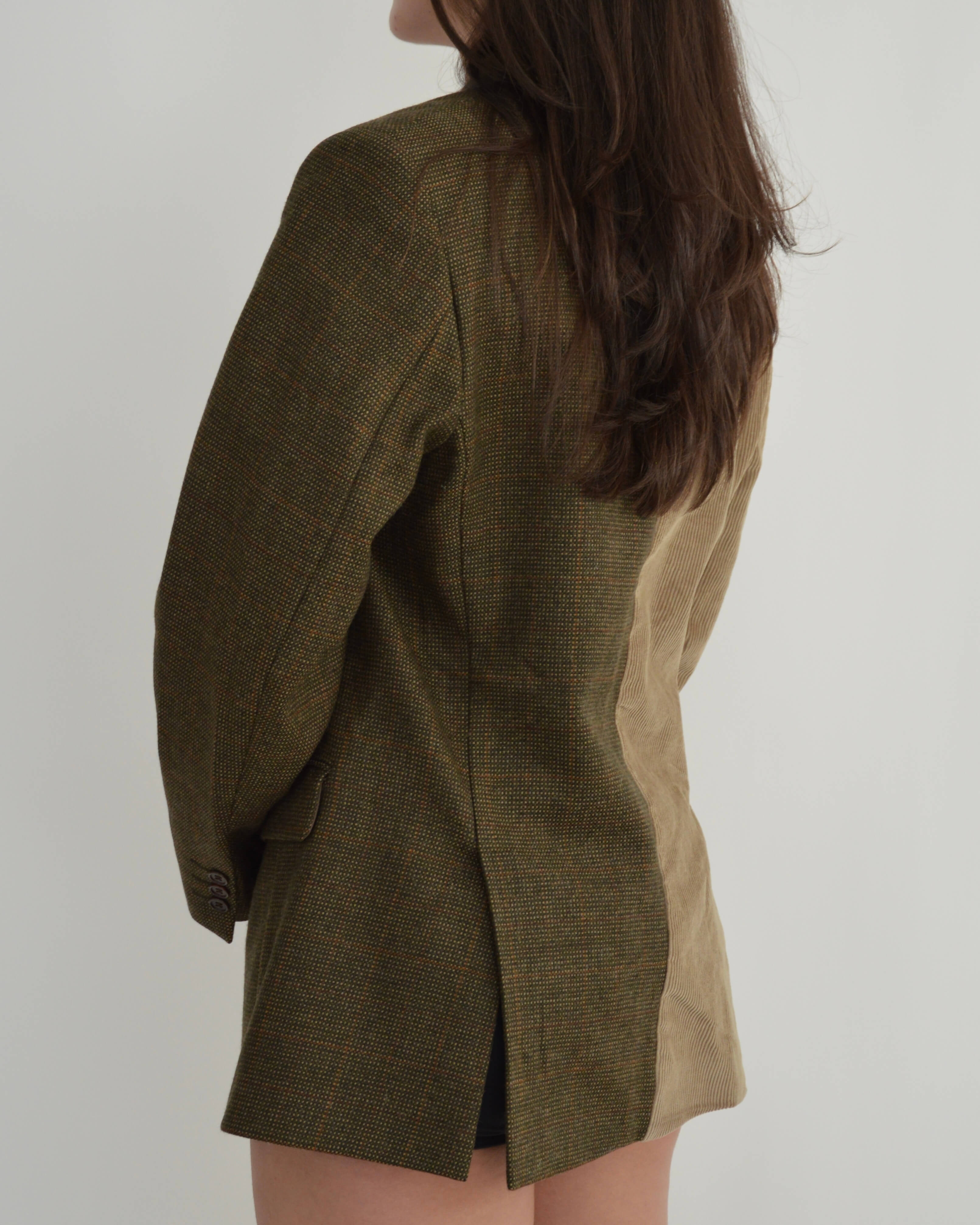 DUO Blazer - Green & Velveteen (S/L)