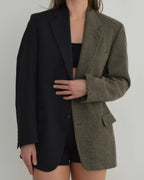 DUO Blazer - Navy & Texture (S/L)