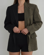 DUO Blazer - Navy & Texture (S/L)