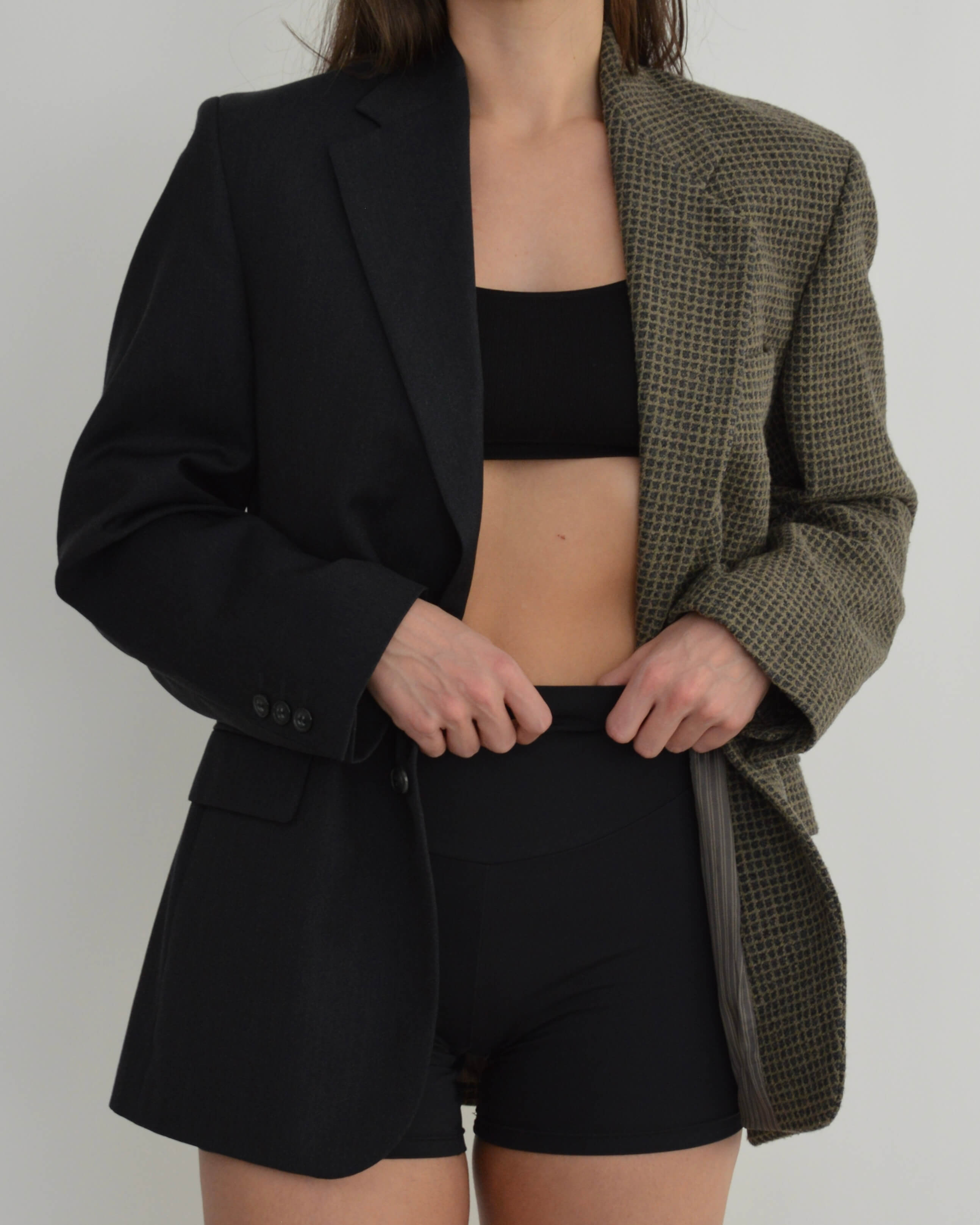 DUO Blazer - Navy & Texture (S/L)